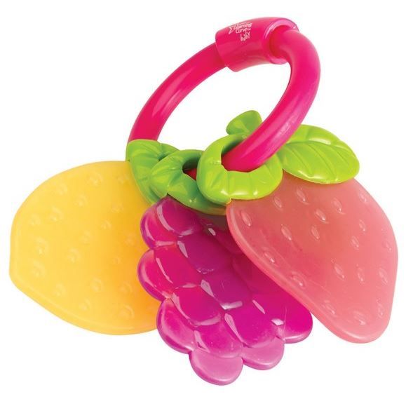 TOMY Anneau De Dentition Fruits Rose
