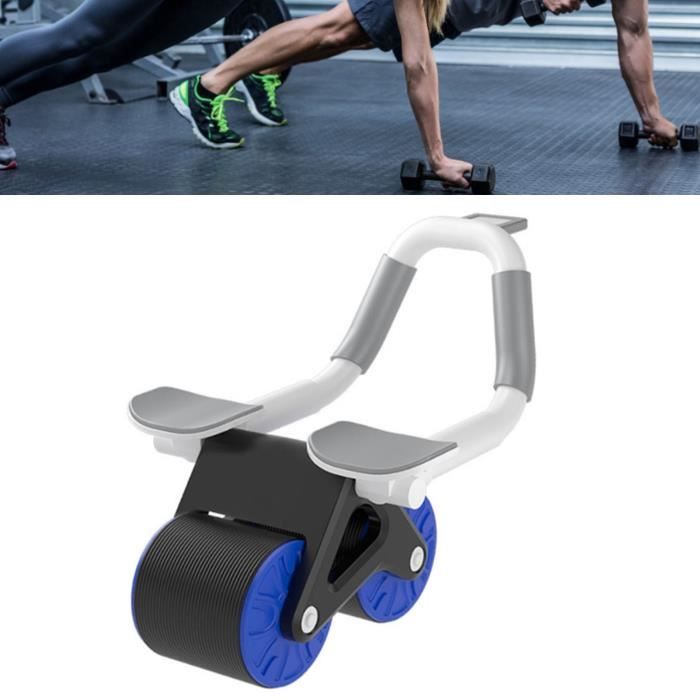 DUO Roue abdominale double ronde antidérapante et silencieuse Roue AB Equipement de fitness à domicile En Stock