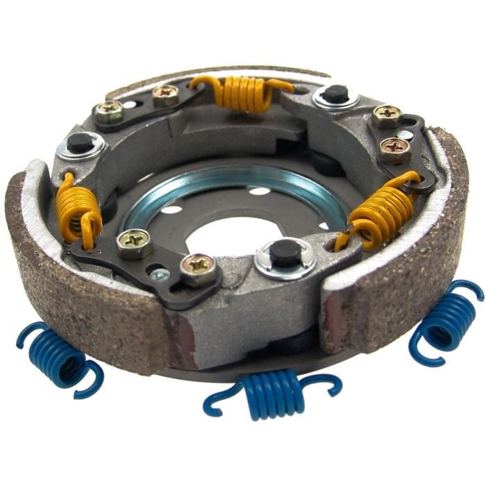 Embrayage réglable EVO RACING 107mm pour EUROCKA New Cute 50cc, Q One, R8, Trek, GILERA DNA, Easy Moving, Ice
