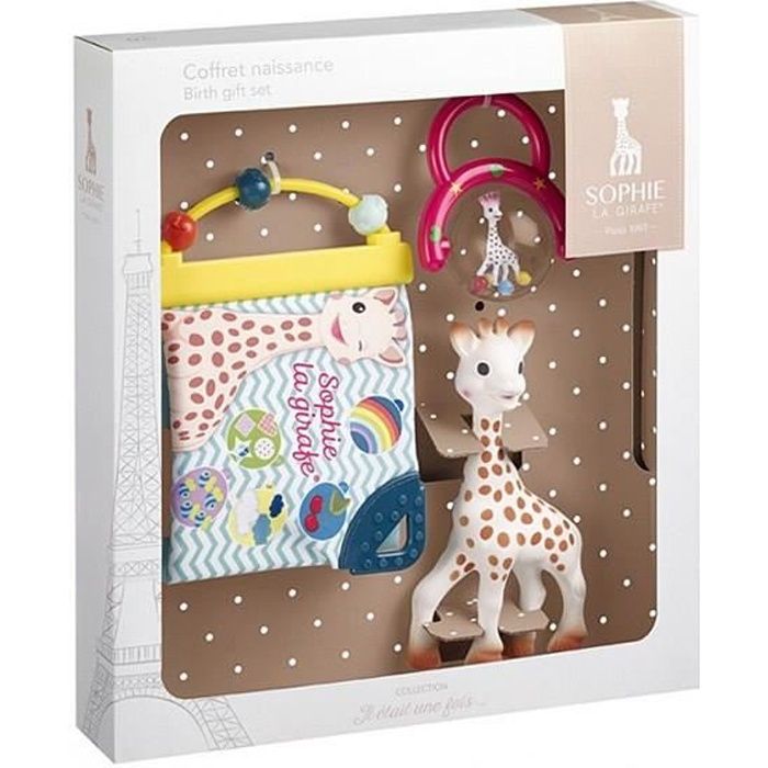 SOPHIE LA GIRAFE Coffret naissance - Grand format