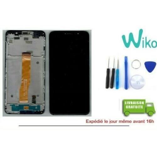 Vitre Tactile + ecran LCD + Chassis Original Pour Wiko Y80 + Outils