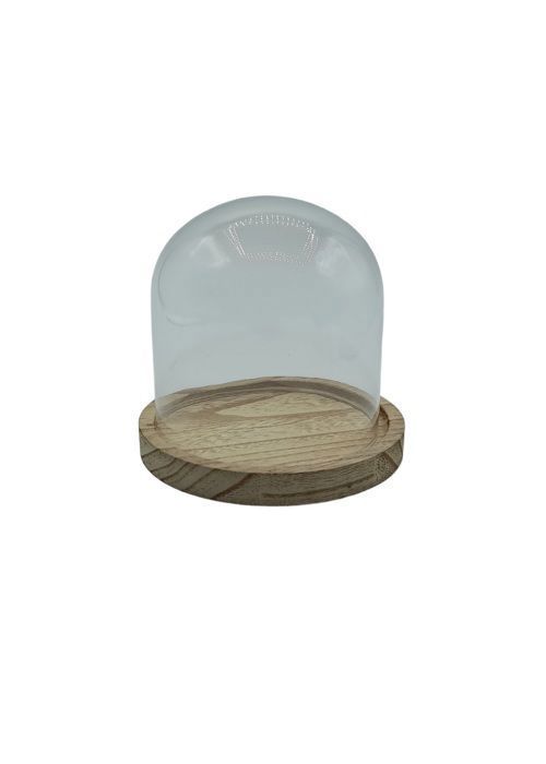 Cloche Ronde En Acier Pour Bovins - Diamètre 125 Mm - Hauteur 90 Mm - Passant 50 Mm - Couleur Bronze