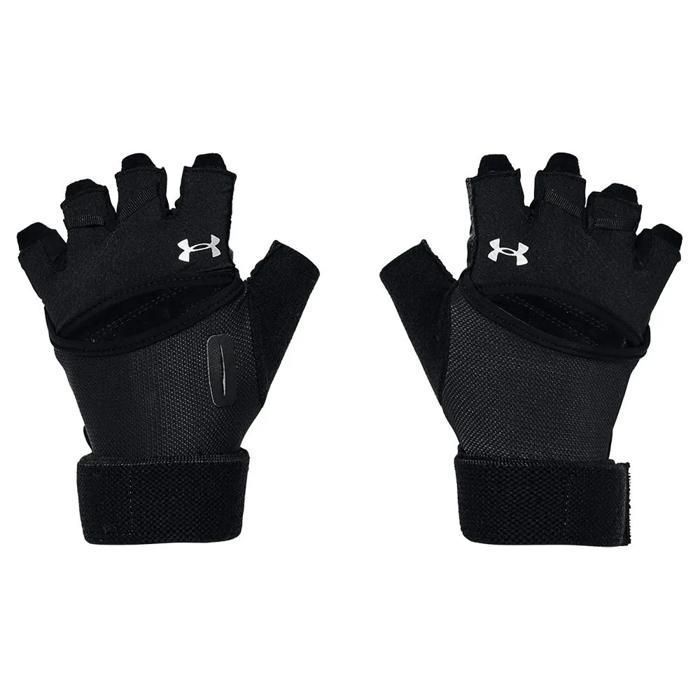 Gants dentraînement - Under Armour - Weightlifting - Femme - Noir - 100% nylon - Prise améliorée Gants dentraînement - Under Armour - Weightlifting - Femme - Noir - 100% nylon - Prise améliorée