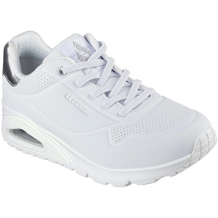 Skechers Baskets Skechers Uno - Shimmer Away Blanc Femme