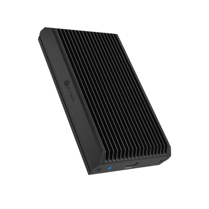 Boîtier M.2 NVMe - ICY BOX - USB4 40 Gbit/s - Aluminium - Installation sans Outil