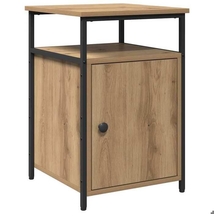 En solde Cabinet de chevet(1 pc) - UU - Armoire/Table de lit - chêne artisanal Bois dingénierie L5112