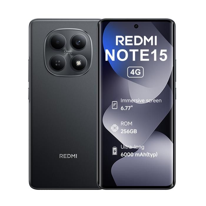 Smartphone - XIAOMI - Redmi Note 15 - 8 Go RAM - 256 Go - Écran AMOLED 677 120Hz