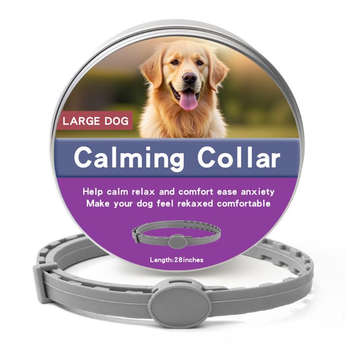 Collier anti-puces et anti-tiques pour chien (72 cm)à base naturelle.Protection longue durée–convient à tous les types de chiens