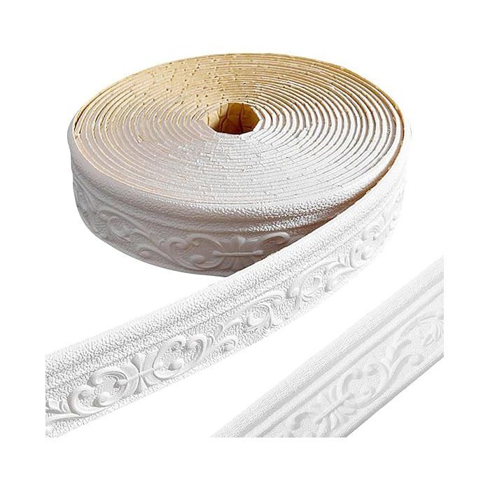 Frise Murale Adhesive Frise Murale Autocollante Plinthe Murales Adhesive 3D Bordure de Papier Peint Autocollante Etanch PLINTHE PVC
