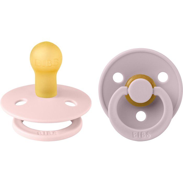 Bibs Colour Natural Rubber Size 1: 0+ months tétine Woodchuck / Blush 2 pcs - vue 3