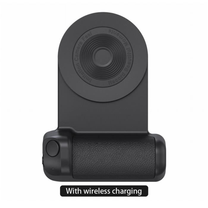 Noir Avec charge-Poignée de caméra magnétique, support de Photo, Bluetooth intelligent, dispositif Anti-seco