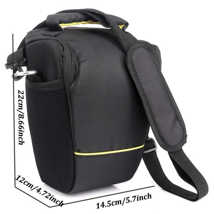 Jaune - Étui pour appareil photo reflex numérique, pour Nikon D3200 D3300 D3400 D90 D610 D810 D750 D5600 D530