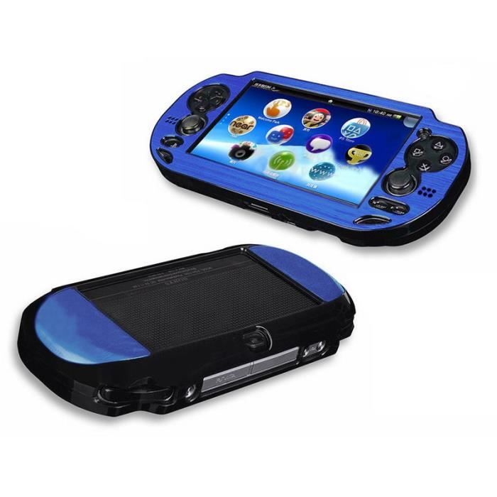 Housse De Protection (Chaussette) Pour PlayStation Vita 1000/2000 - Bleue - Neuf