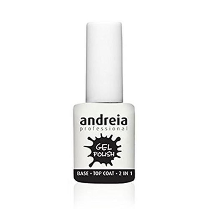 Andreia Professional Base et Top Coat 2 en 1 Vernis à Ongles Gel Semi