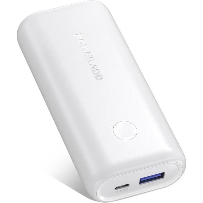 Batterie Externe 10000mAh Petite Chargeur Portable Compacte à la Mode pour  Samsung Huawei Wiko Oppo Xiaomi Vivo et d'Autres Sm[142] - Cdiscount  Téléphonie