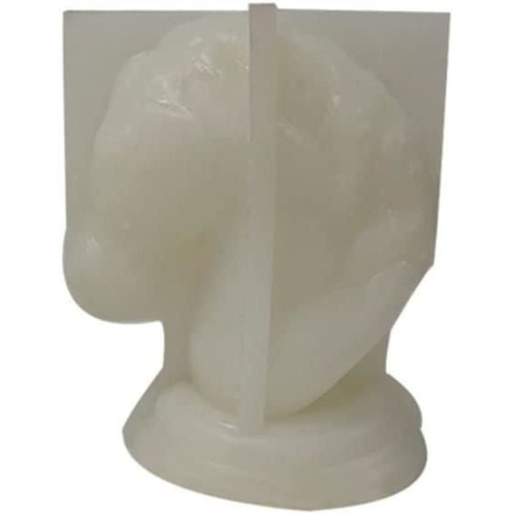 Moule à Bougie En Silicone En Forme D'alpaga, Bricolage, Résine époxy, Artisanat De Décoration, Dessin Animé Animal 3D, Ciment D'alpaga, Gypse