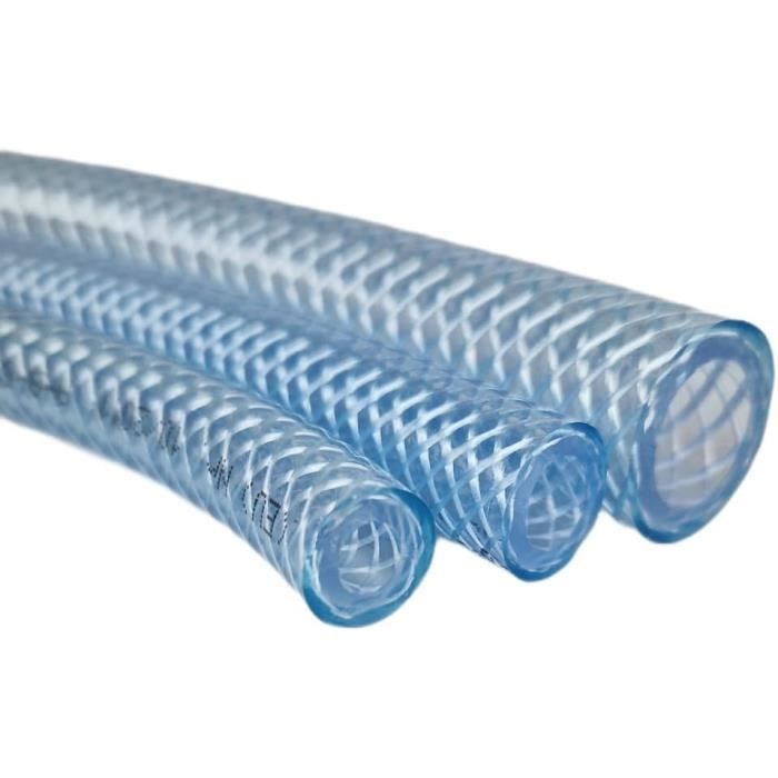 Tuyau PVC Qualité Alimentaire 13,2mm - 10m Pour Eau, Vin Et Air Comprimé