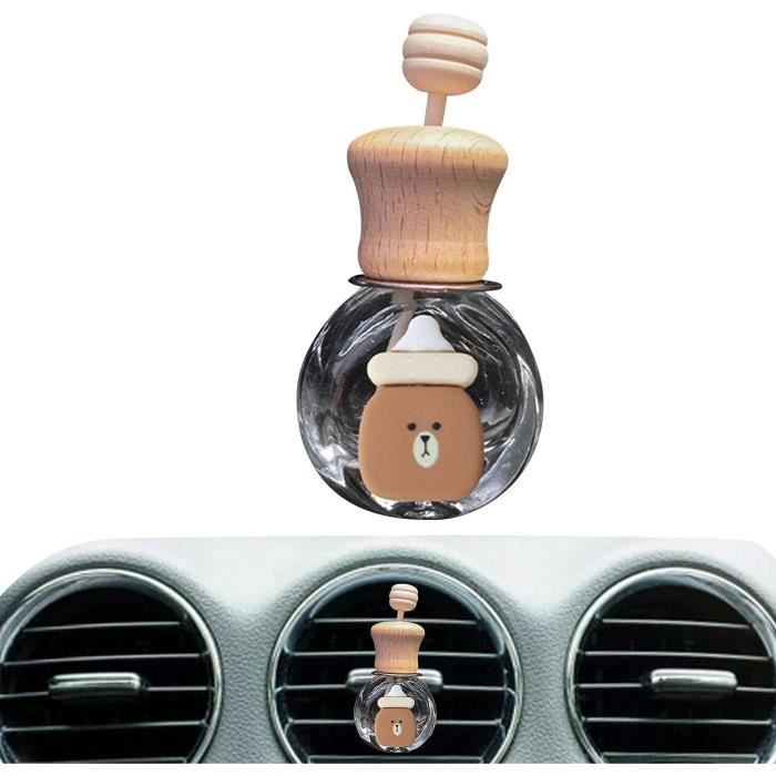 Désodorisant Voiture Intelligent - 3 Modes - Diffuseur Arômes Huiles Essentielles - Clip Ventilation - Océan