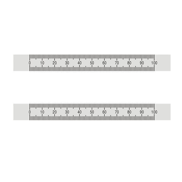 Règles Droites 30 Cm - Lot De 2, Transparentes - Pour école, Bureau, Dessin, Bricolage