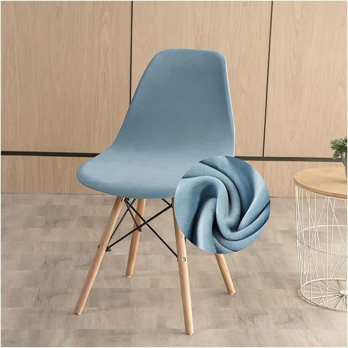 Housses De Chaises Levoberg - 4 Pièces Beige Extensibles Et Imperméables - Style Scandinave, Lavables, Pour Salle à Manger Et Cuisine - 5