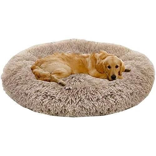 Panier Pour Chien Dehoussable Lavable - Taille M (environ 59 Cm) - Tissu Doux, Fond Antidérapant - Pour Chien Et Chat - Confort Et Anti-stress