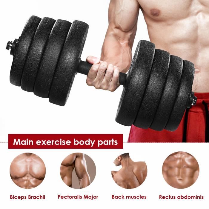 Une Paire de Poids D'haltère de