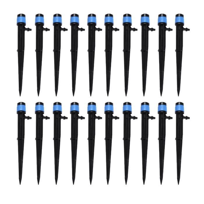 Everpert 10 pcs 360 ° dirrigation arrosage Vaporisateur Dripper Jardin plantes darrosage Buse 