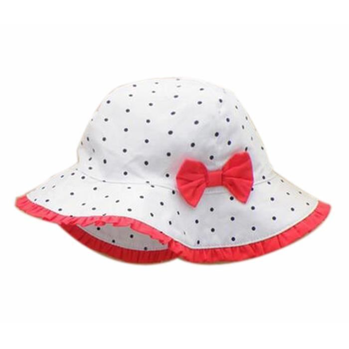 Ete Bebe Fille Casquettes Coton Chapeau De Soleil Pour 2 3 Ans Bebe Blanc Achat Vente Casquette Soldes Sur Cdiscount Des Le Janvier Cdiscount