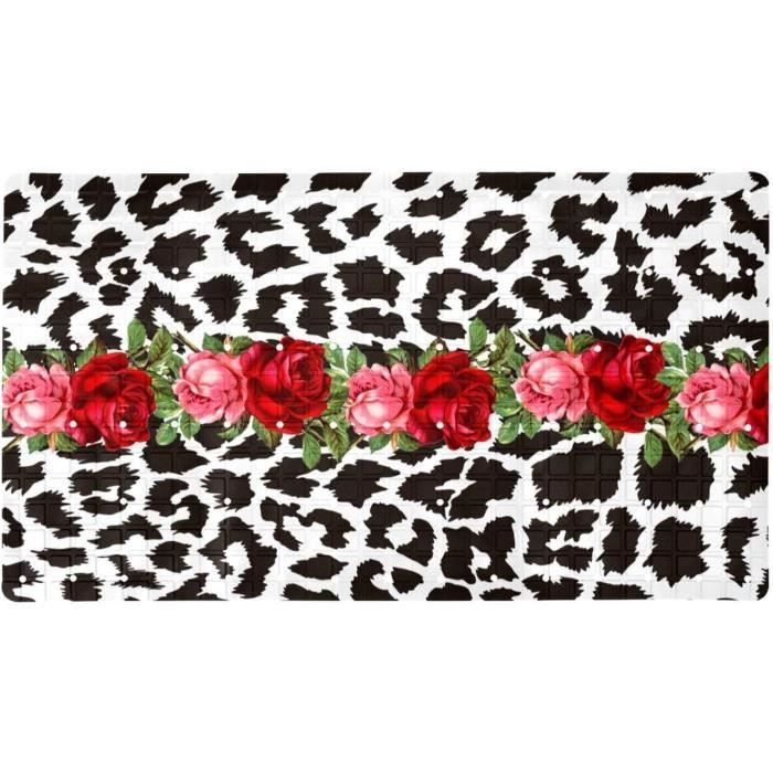 Tapis de bain peau de léopard 50 x 80 cm | Leroy Merlin Tapis de bain peau de léopard 50 x 80 cm | Leroy Merlin