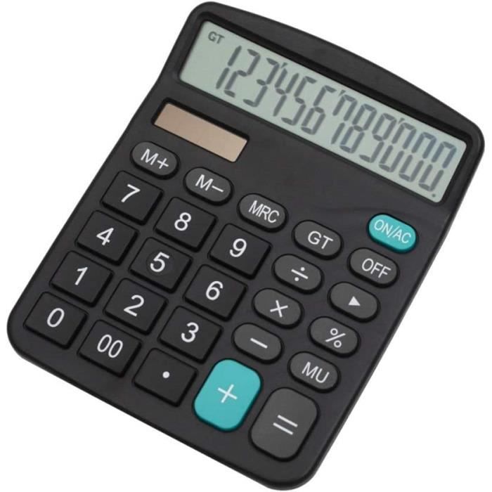 OFFIDIX Calculatrice Bureau Solaire et Batterie Calculatrice OFFIDIX Calculatrice Bureau Solaire et Batterie Calculatrice