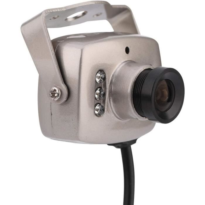 Caméra de sécurité CCTV CMOS Filaire Mini 6LED, PALNTSC, caméra de