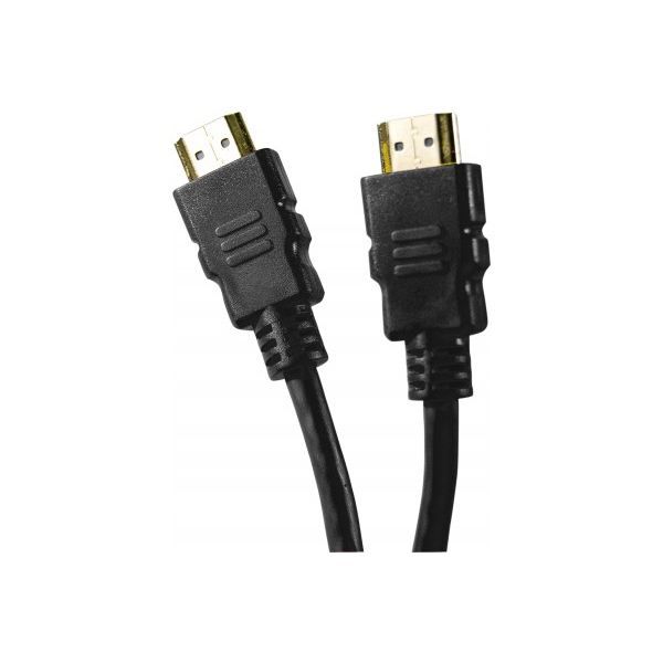 Câble HDMI - Highspeed - 0.50m - noir - 1080p, 4K, 3D, Audio HD et Ethernet