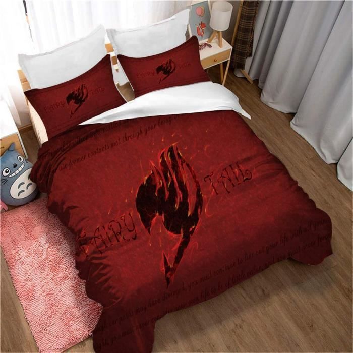 Housse de couette viking dragon en feu • Univers Viking