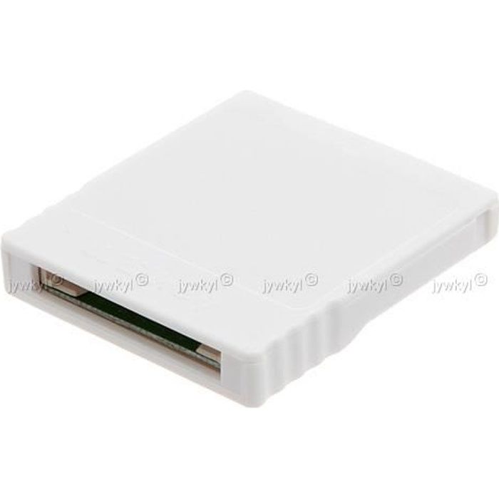 Adaptateur Convertisseur Carte SD Mémoire Flash pour Console Nintendo Wii GameCube
