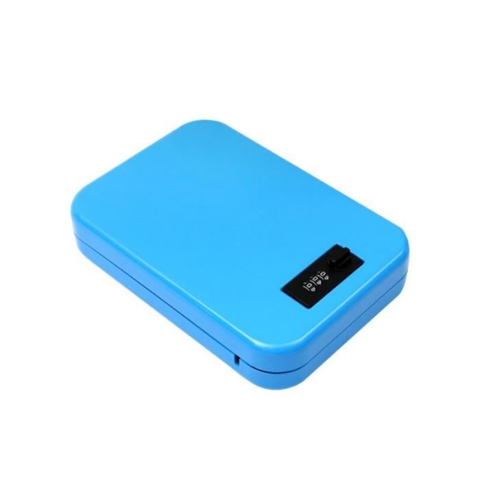 Coffret De Sécurité StopBox Pour Pistolet – Fixation Murale, Noir, Plastique, Neuf