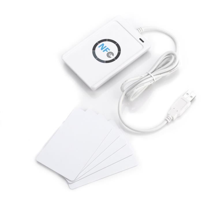 Lecteur de carte d'identite RFID Carte NFC ACR122U ISO14