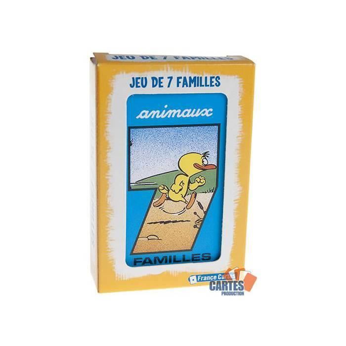 Jeu des 7 Familles Animaux - Jeu de 42 cartes - Cdiscount Jeux - Jouets