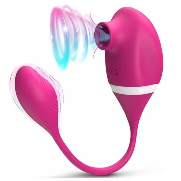 Oeuf Vibrant Connecté LCC® Rose - Contrôle à Distance Et Recharge USB, Pour Adulte