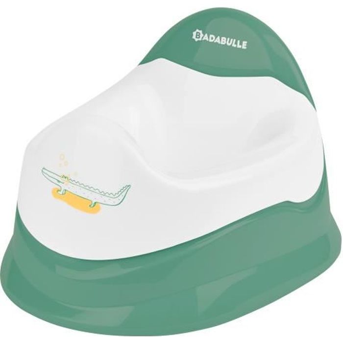 Badabulle Pot d'apprentissage avec cuvette amovible Antidérapant Assise ergonomique