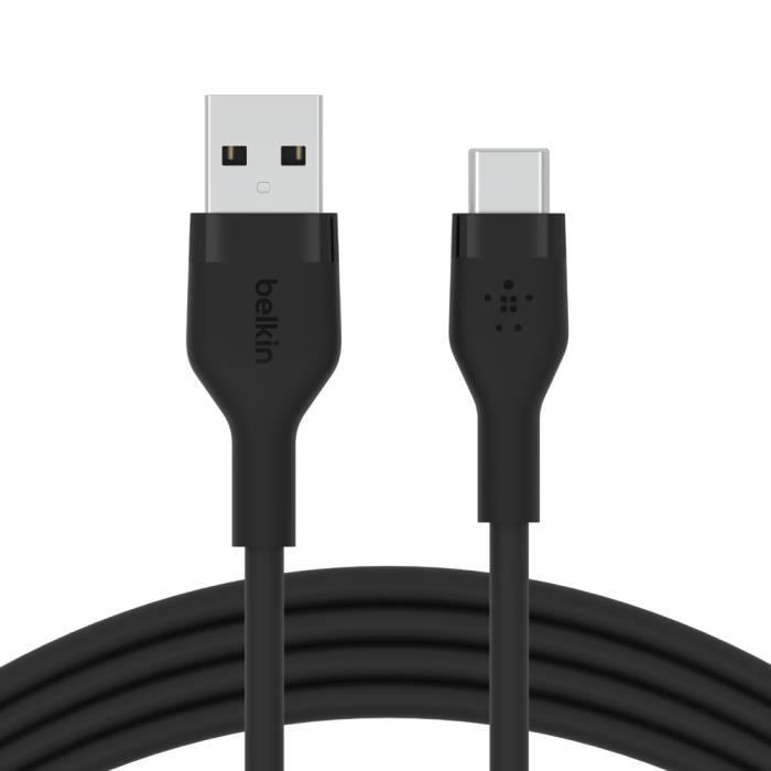 Câble USB-A vers USB-C Belkin - black - 1 m