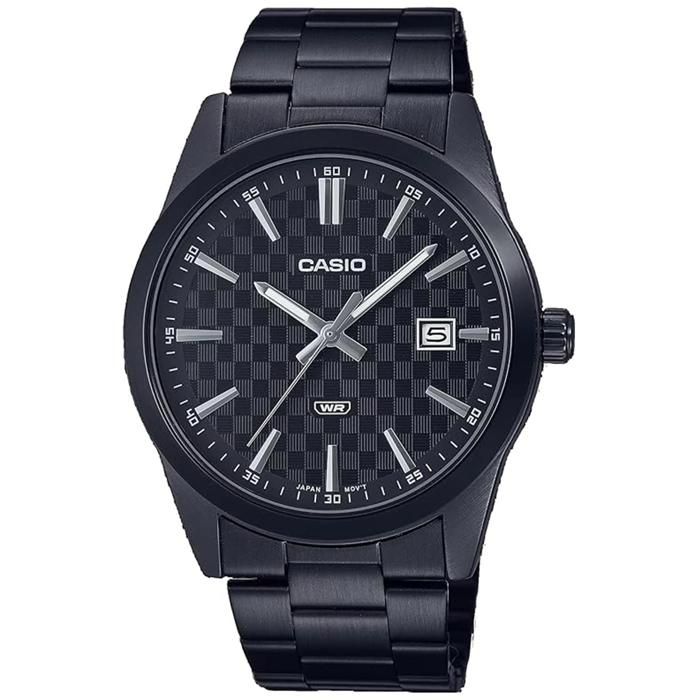 Montre - CASIO - MTP-VD03B-1A - Quartz - Acier inoxydable - Résistante à leau