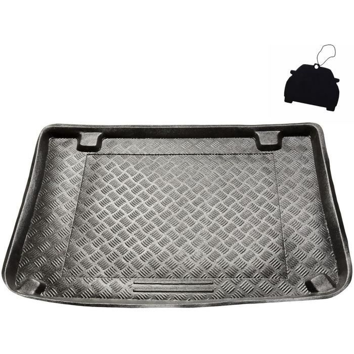 Tapis De Coffre Pour Renault Captur II E-Tech (depuis 2022) - Protection Haute Bordure, Matériau PE Résistant | Sur Mesure Laser