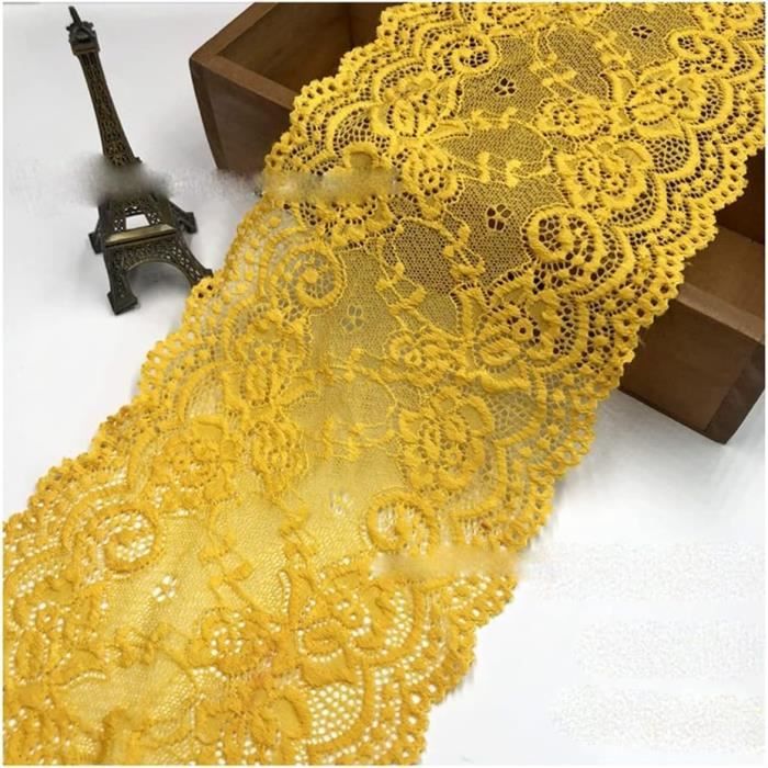 2 Mètres De Dentelle Ruban Coton Vintage 5 Cm IVOIRE LET 100 | Mapierrine- Scrapbooking