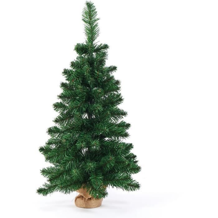 Sapin de Noël 120 Branches H 120 cm Vert lesté Cdiscount Maison