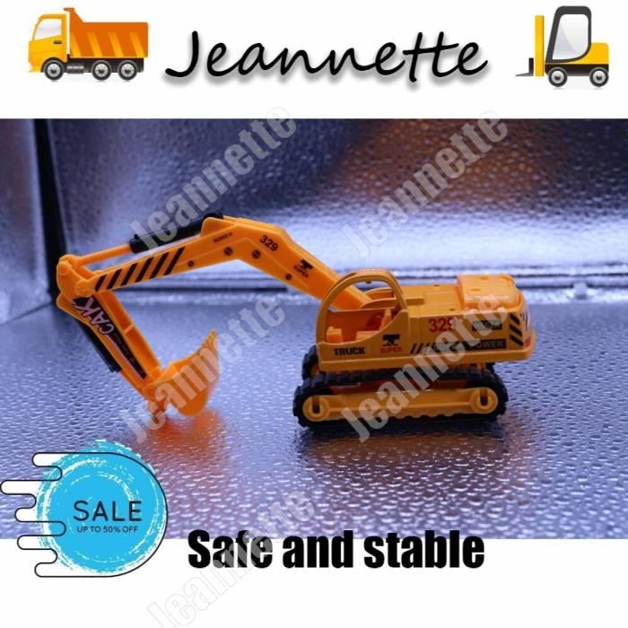 Rouleau De Route Compact 1:50 - Engin De Chantier Moulé Sous Pression - Jaune - Jouet Pour Enfants Garçons Et Filles