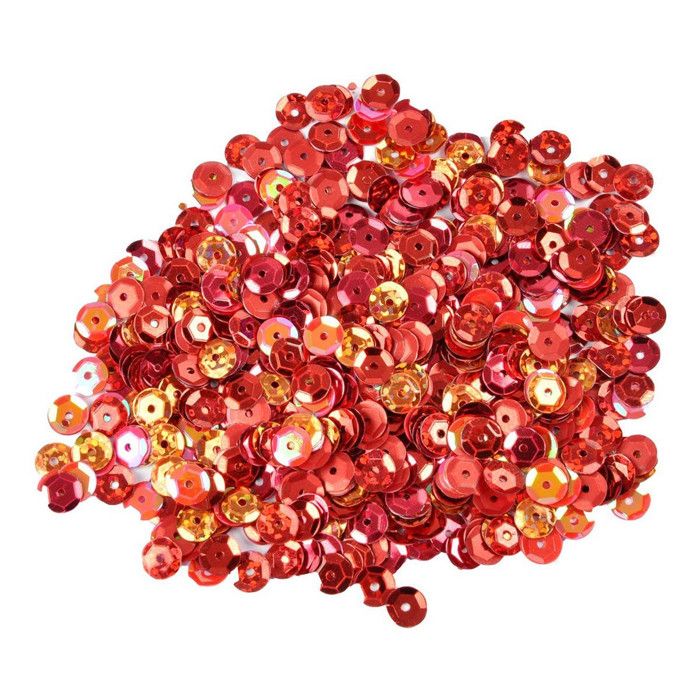 Lot De 6 Fleurs De Noël Artificielles à Paillettes Bleues - 13 Cm - Pour Décorer Sapin, Couronne Ou Guirlande