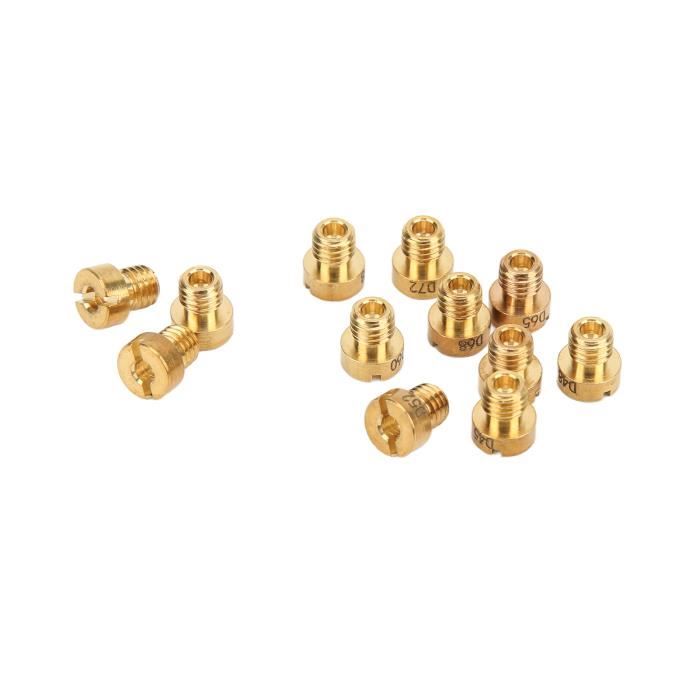 Gicleurs De Carbu Pour Scooter GY6 139QMB - Kit De 10 Pièces En Métal Haute Résistance (82 à 105)