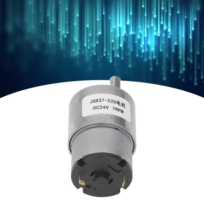 Moteur Réducteur DC 12V Turbine Codeur 20 RPM – Couple Élevé Autobloquant Pour Projet DIY