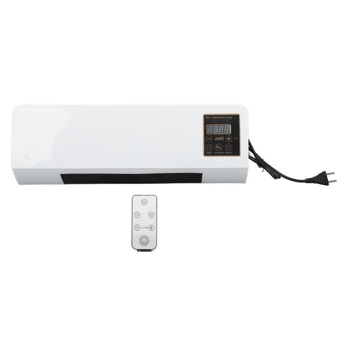 Climatiseur Mural Portable Petit Chauffant Ventilateur Avec Télécommande - Refroidissement Rapide