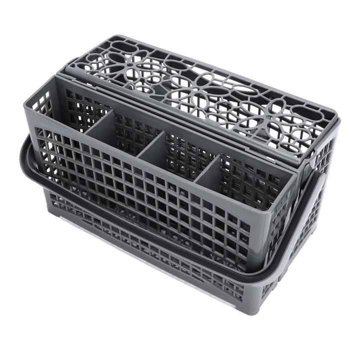 Ciieeo Panier à couverts en acier inoxydable pour lave-vaisselle - Porte- baguettes efficace pour évier de cuisine